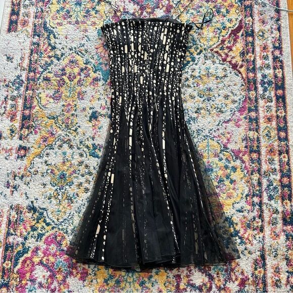 Gorgeous vintage 90s whimsigoth goth cocktail Dress - Picture 2 of 5